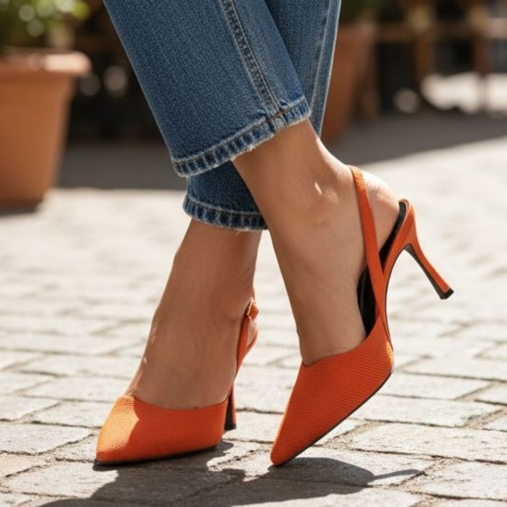 Asos Design orange Shoes Size 7